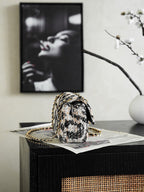 26A Leopard Tweed CF Bag | Premium Quality