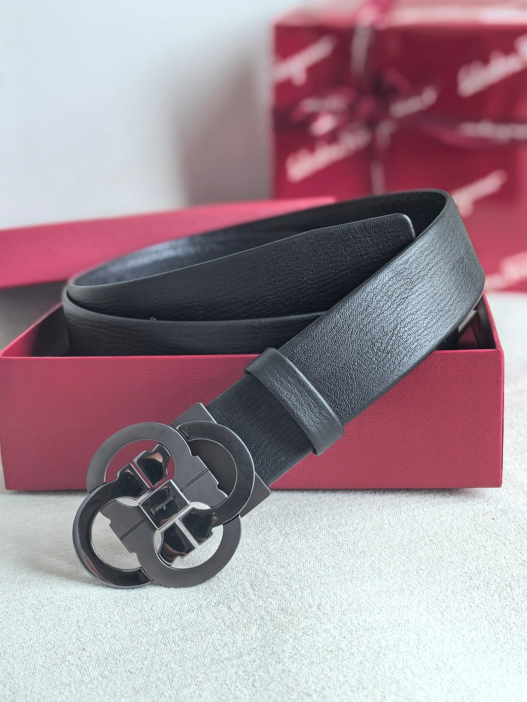 Classic Dual-Ring Buckle Belt — 35mm