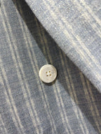 Early Spring Double-Breasted Stripe Blazer