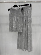 Open-Knit Floral Texture set