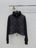 2026 AW Quilted Panel Knit Down Jacket