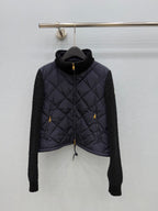 2026 AW Quilted Panel Knit Down Jacket