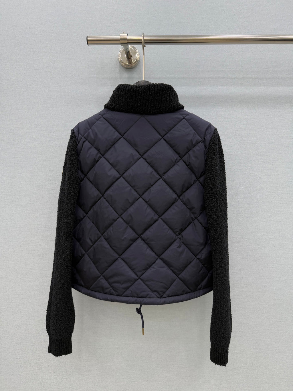 2026 AW Quilted Panel Knit Down Jacket