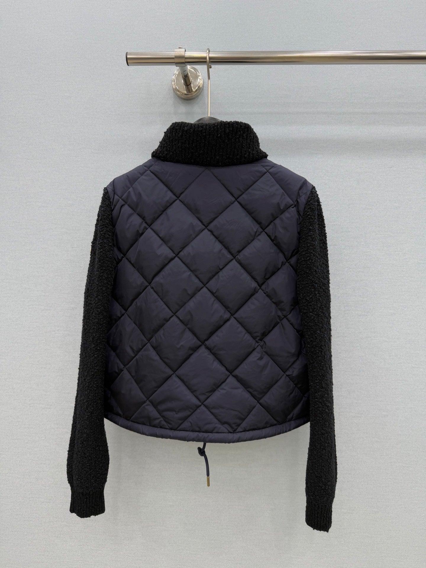 2026 AW Quilted Panel Knit Down Jacket