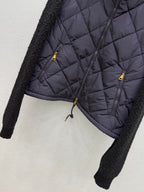 2026 AW Quilted Panel Knit Down Jacket