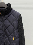 2026 AW Quilted Panel Knit Down Jacket
