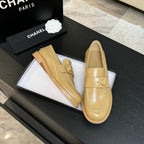 CNL Crystal Buckle Loafers