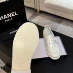 CNL Crystal Buckle Loafers
