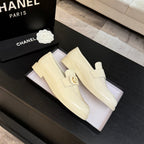 CNL Crystal Buckle Loafers