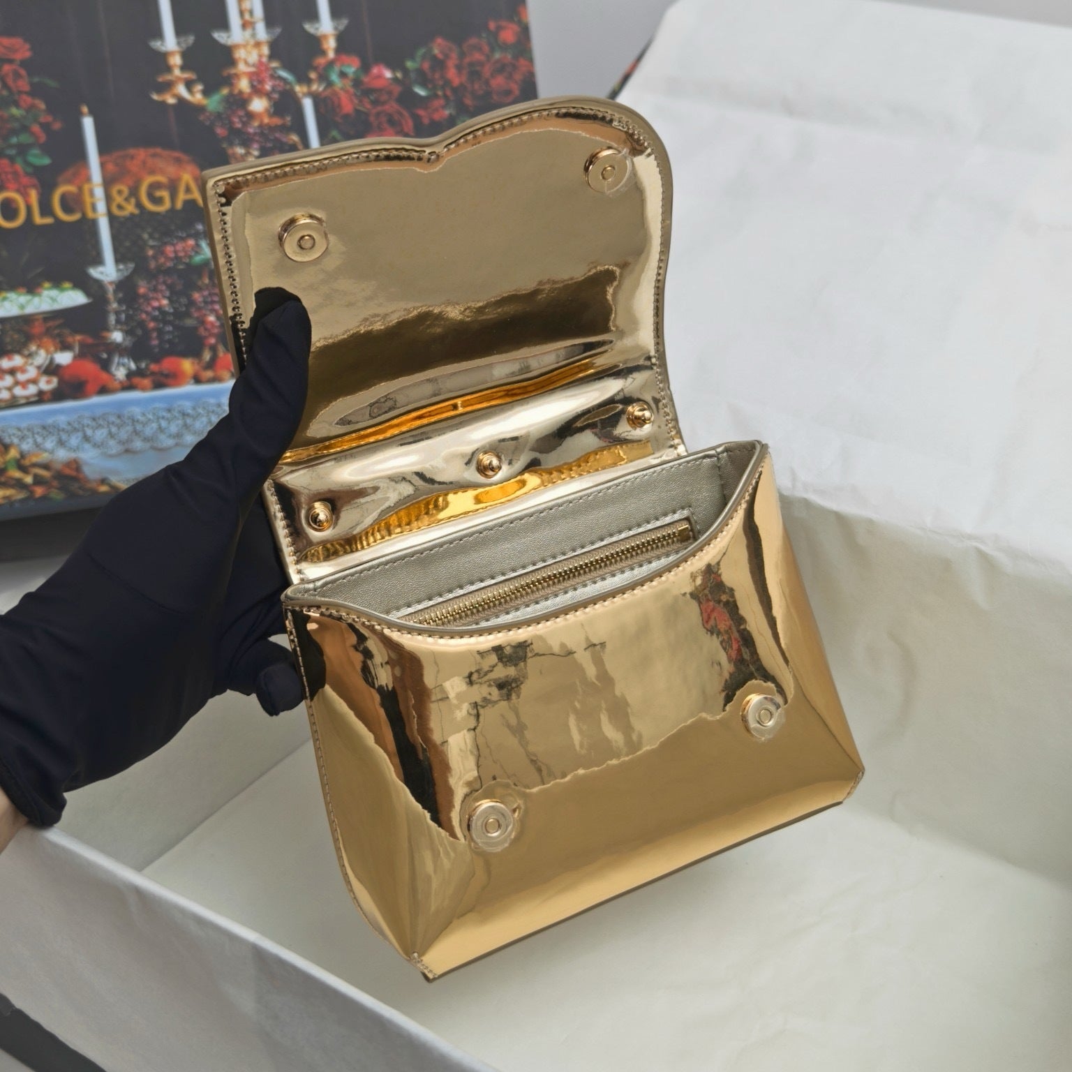 Luxury Compact Shoulder Bag