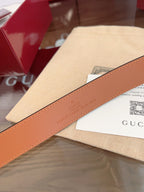 Luxury Top-Grain Leather Belt – Classic buckle