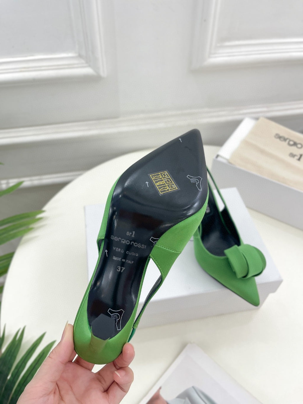 SR Rolled-Flower Toe High-Heeled Silk Sandals