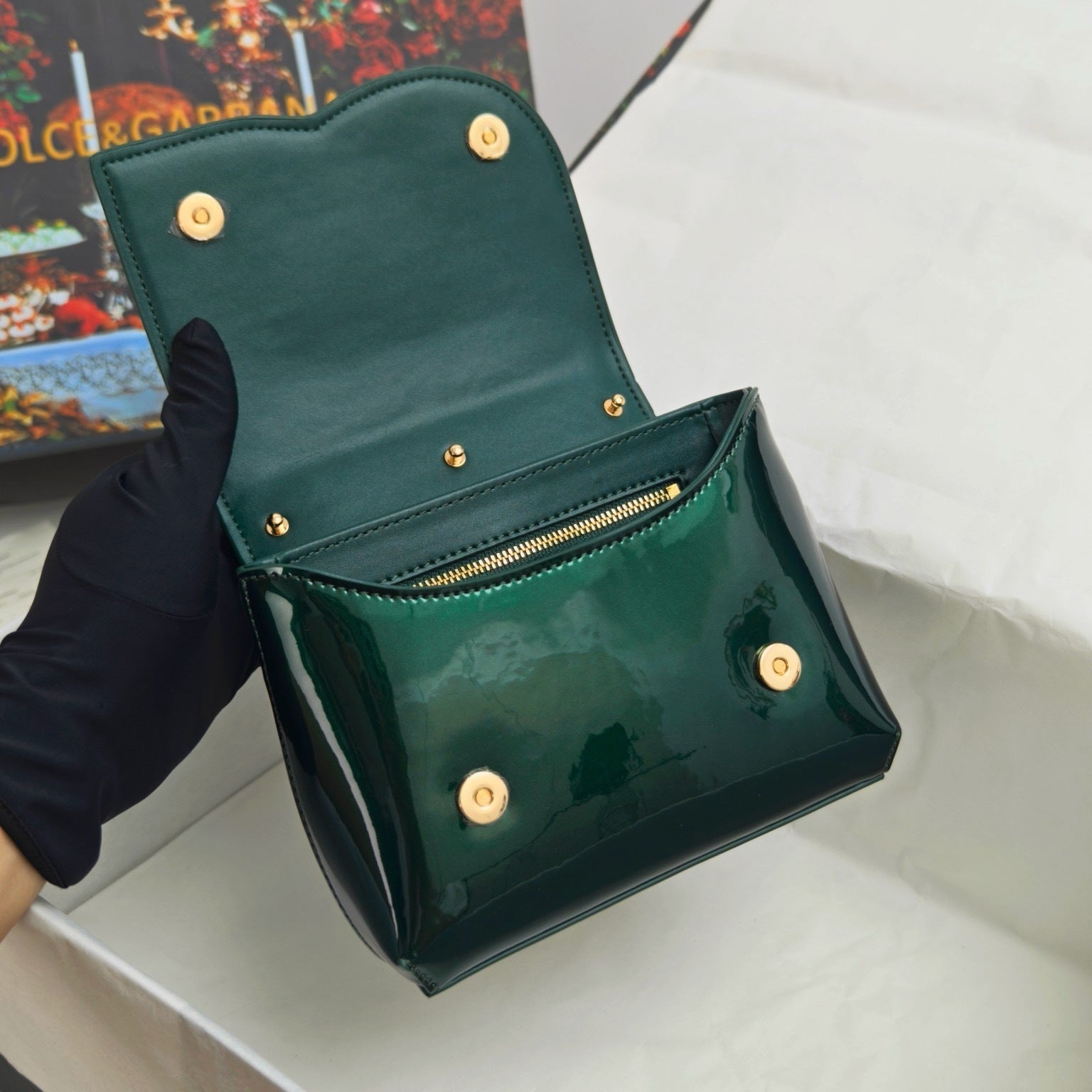 Luxury Compact Shoulder Bag