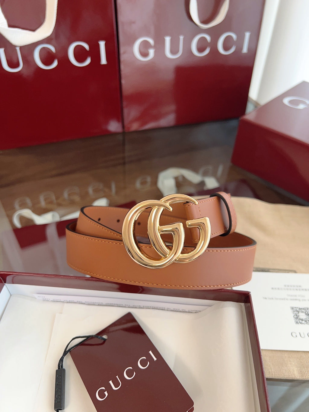 Luxury Top-Grain Leather Belt – Classic buckle