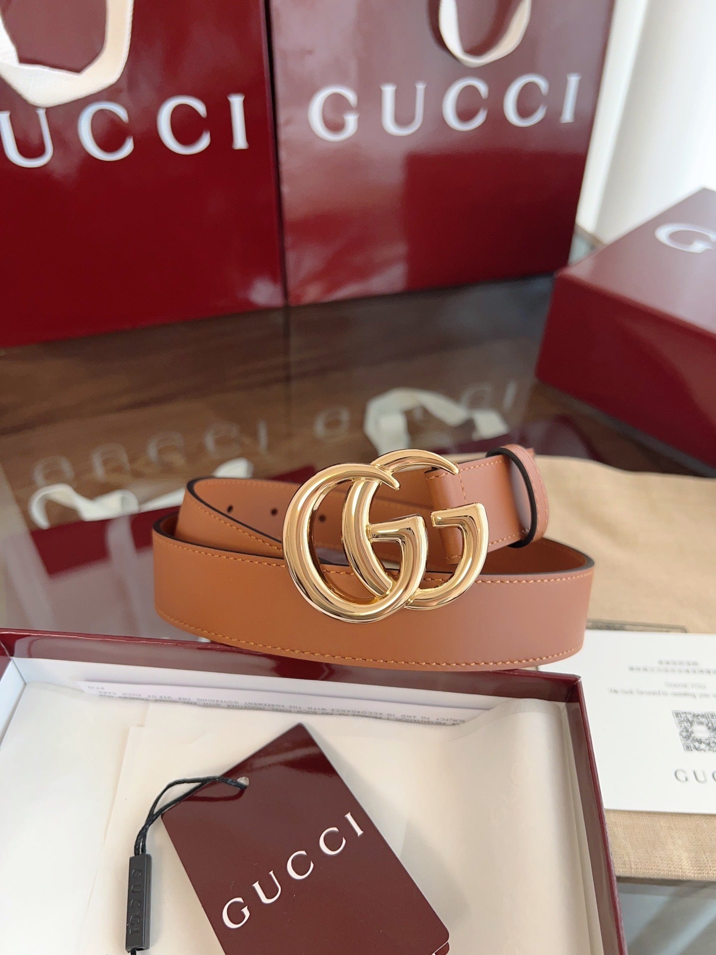 Luxury Top-Grain Leather Belt – Classic buckle