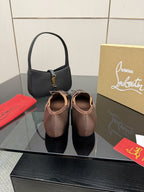 CL25WF – Rhinestone Bow Flat Ballerina
