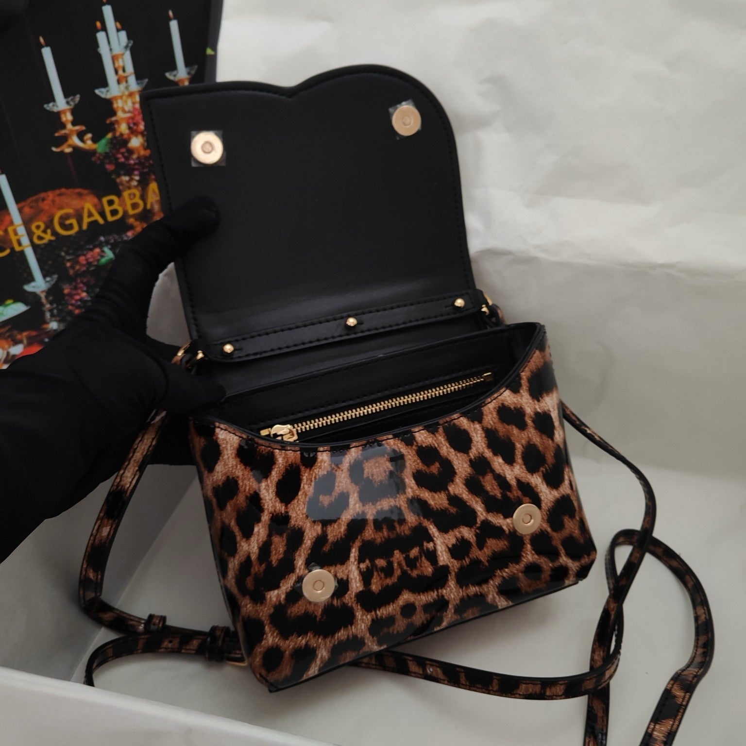 Luxury Compact Shoulder Bag