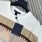 Monogram Print Cotton T-Shirt