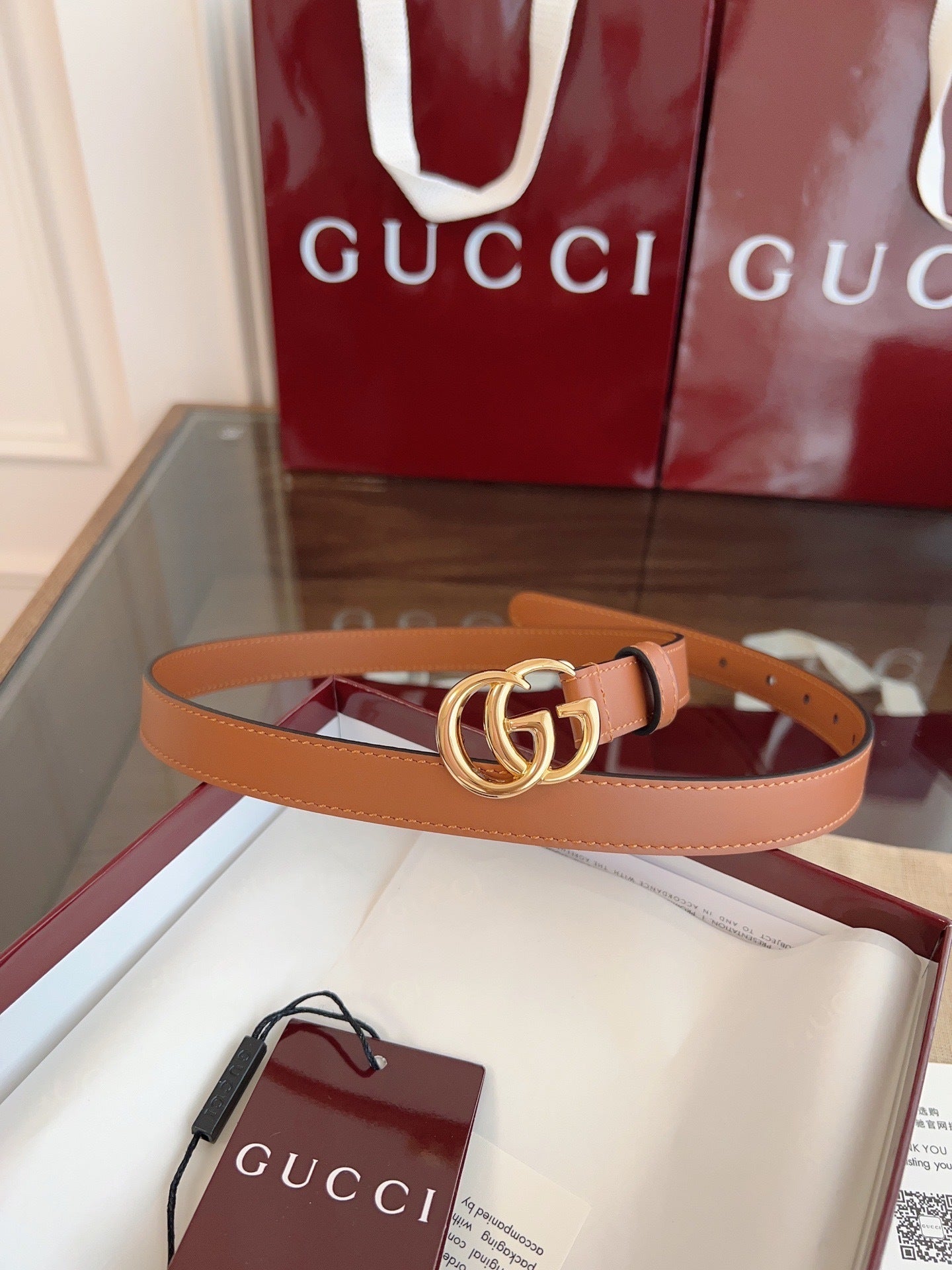 Luxury Top-Grain Leather Belt – Classic buckle